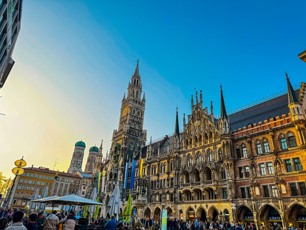 Marienplatz in Munich, Germany